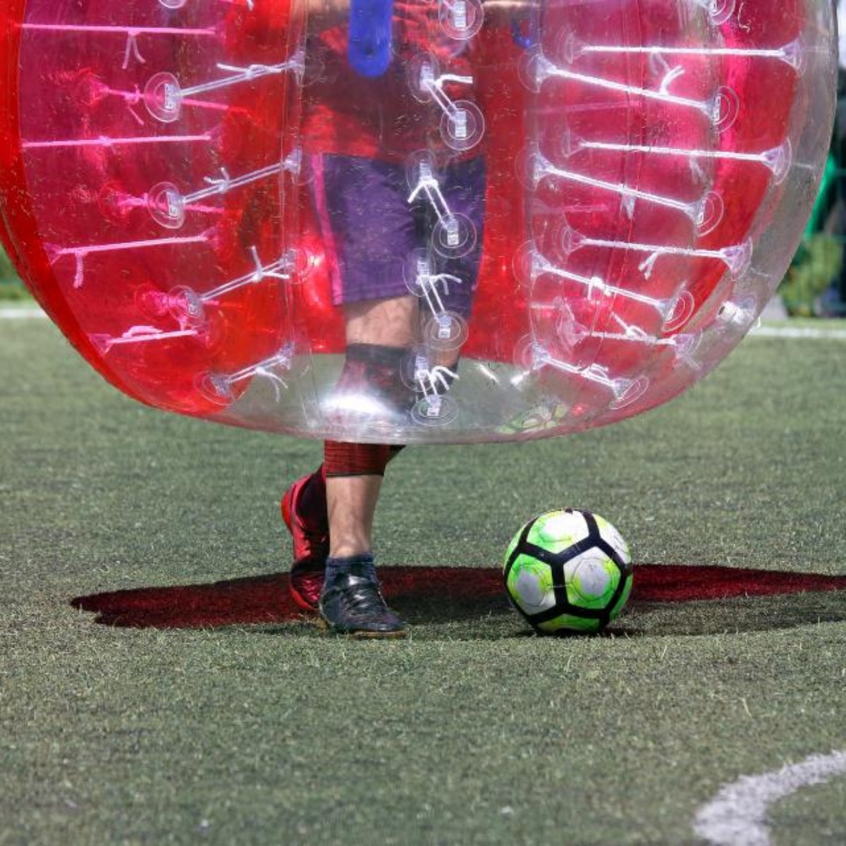 Fútbol Burbuja o Bubble Soccer para de Soltero y Soltera